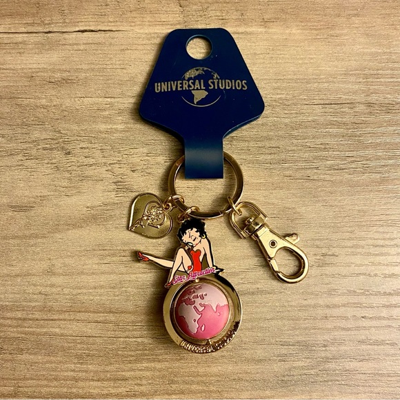 🆕 Universal Studios Betty Boop Shot Glass and Keychain Bundle - Picture 4 of 5